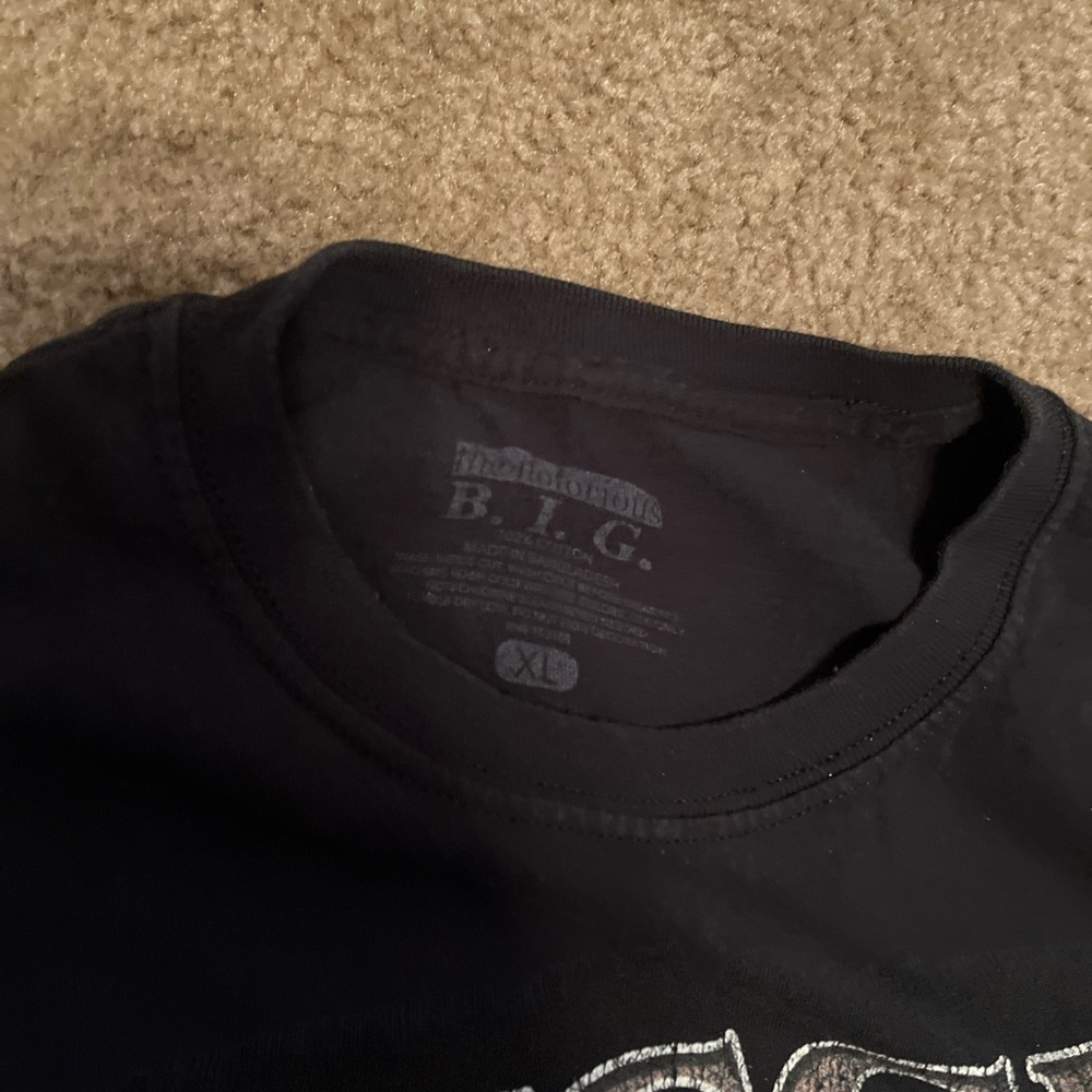 Vintage Biggie Smalls T-Shirt It Was All A Dream Black XL King Of New York - Picture 3 of 6